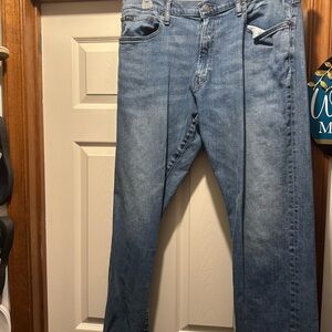 Ralph Lauren Men's Light Blue Straight Jeans